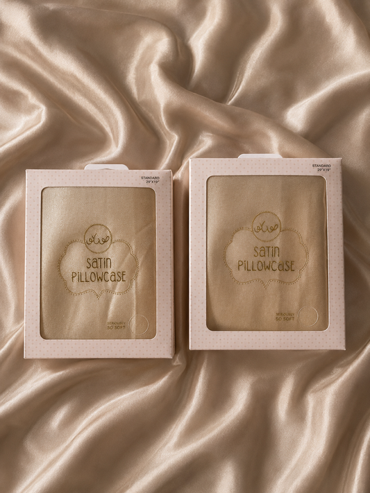 Zero breakage duo (Twin Satin pillowcases)